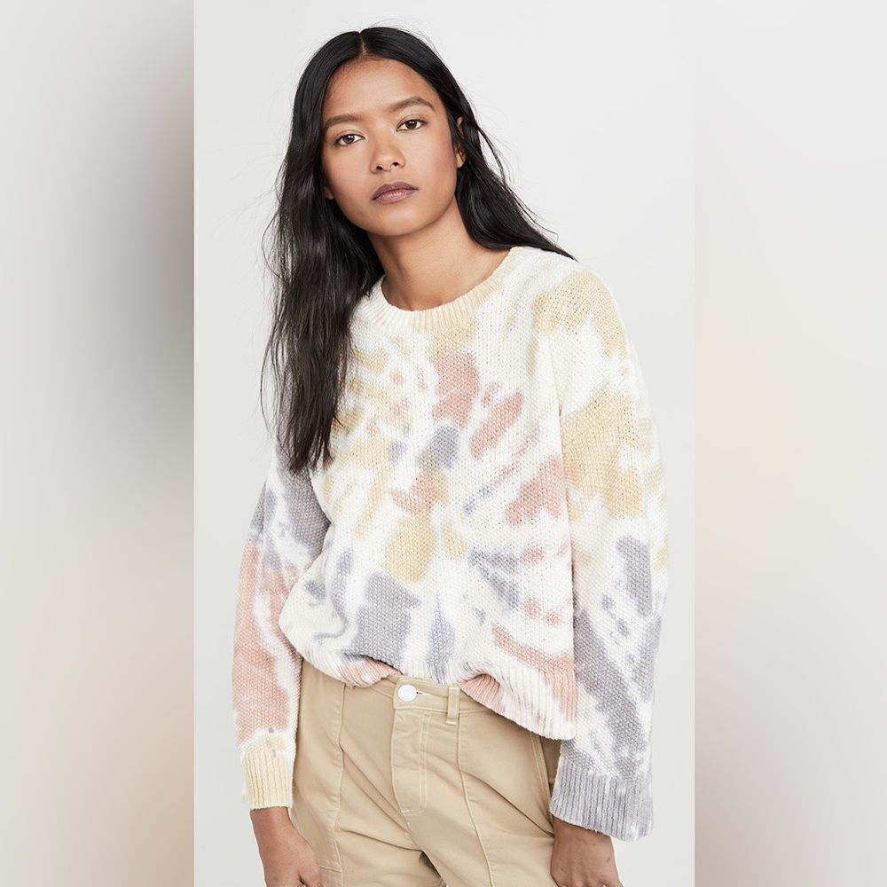 Madewell | Tie-Dye Westford Pullover Sweater